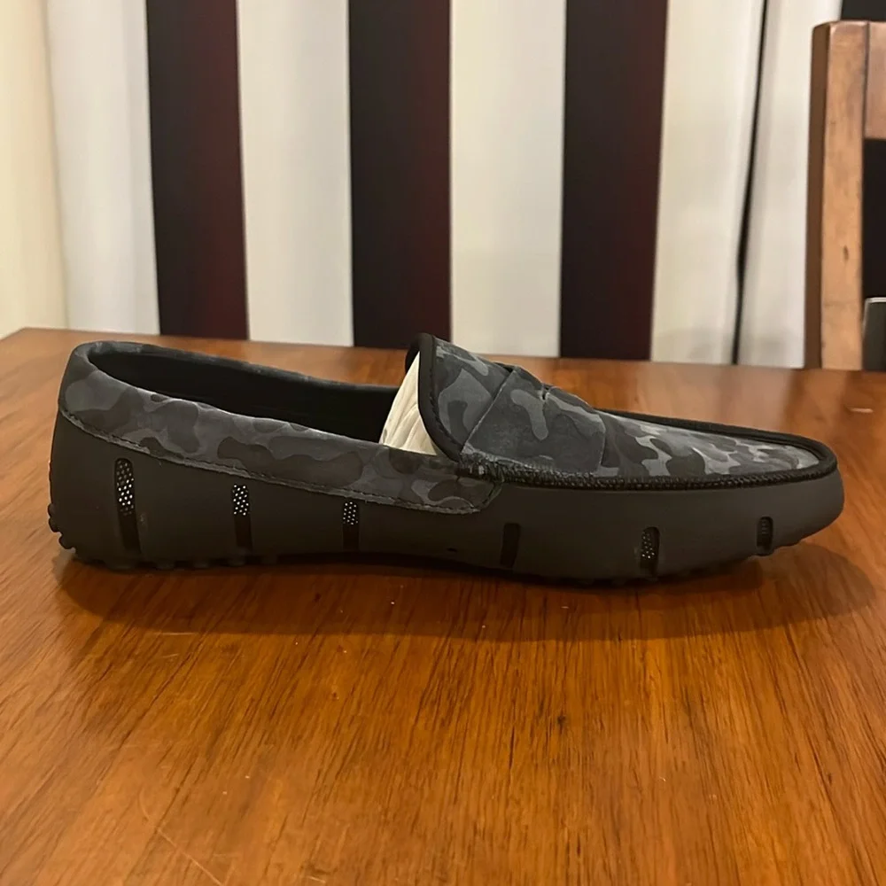 Swims Penny Loafer Luxe Driver Shoes new Shadow camo Men’s Size 12